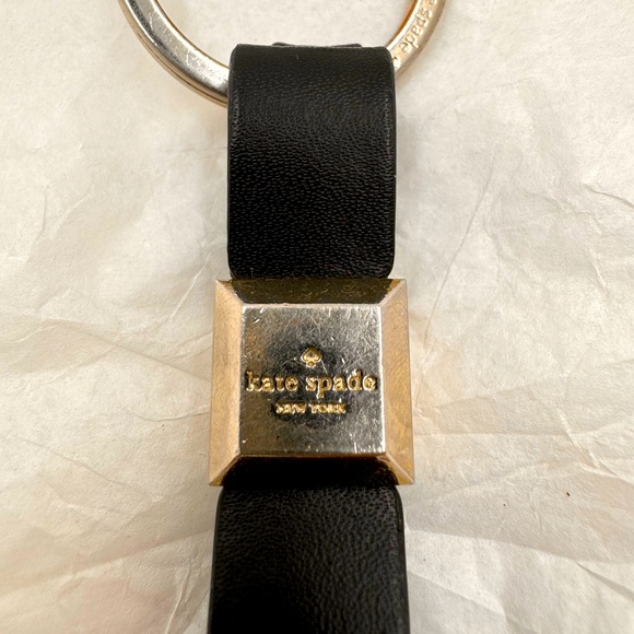 Kate Spade leather key chain/purse charm - Picture 6 of 7